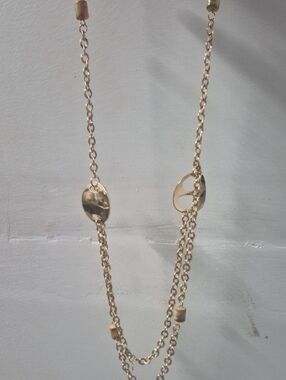 Gold Multi-Chain Pendant Necklace - Women Jewelry